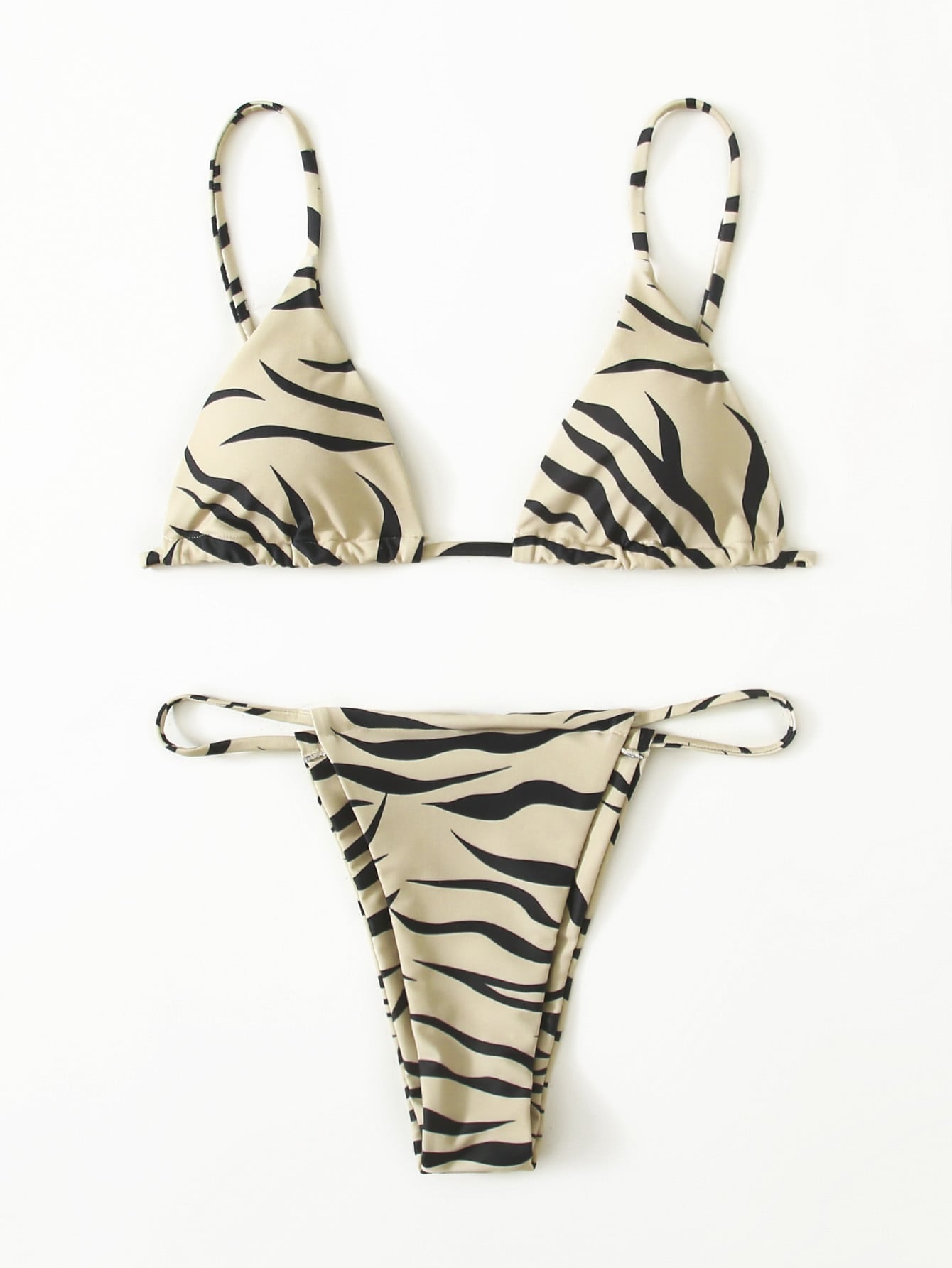 Ivory Zebra Bikini - The Beach Bae