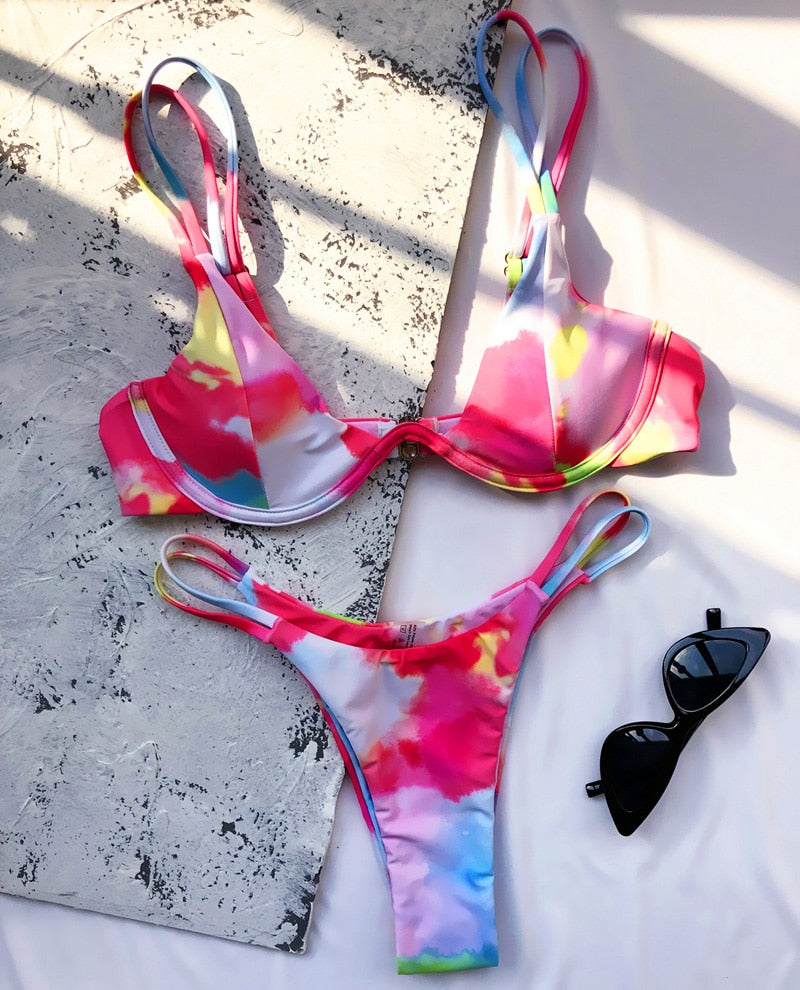 Water Color Bikini - The Beach Bae