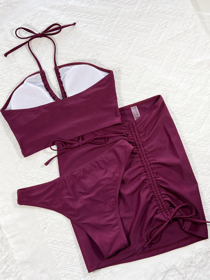 Wine Up Bikini Set - The Beach Bae