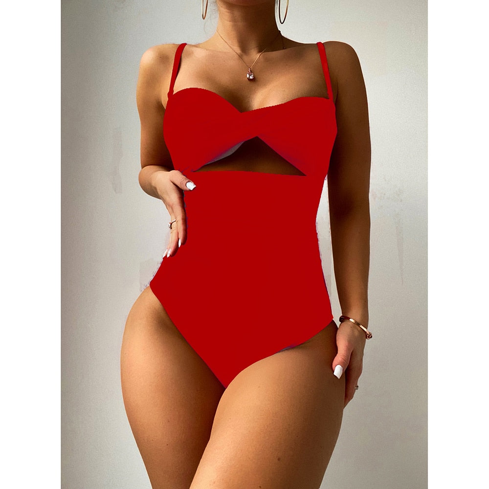 The Twist One Piece - The Beach Bae